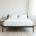 Contemporary Metal Bed - Queen – Luxllighting