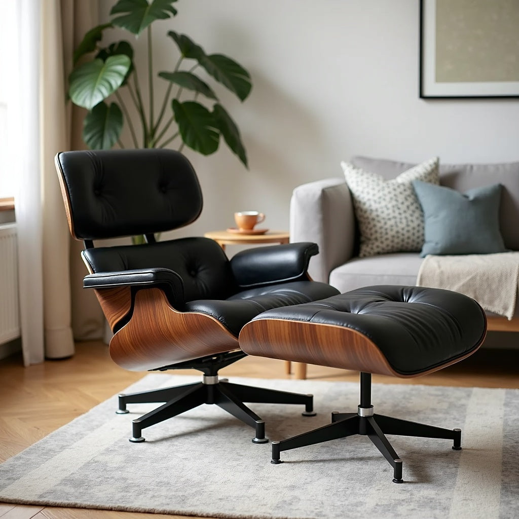 Eames-Style Lounge Chair – Luxllighting