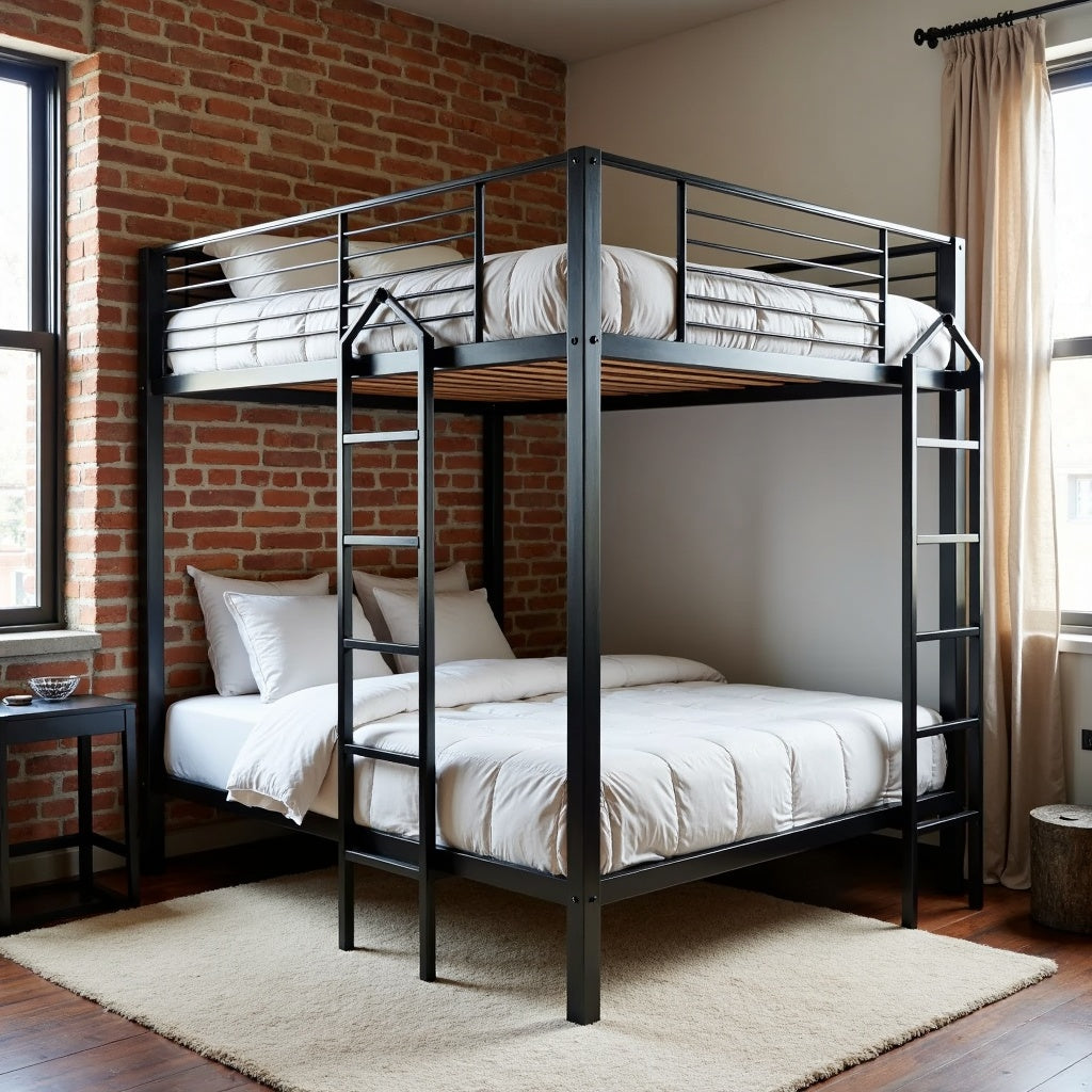 Industrial Loft Bed - Twin – Luxllighting