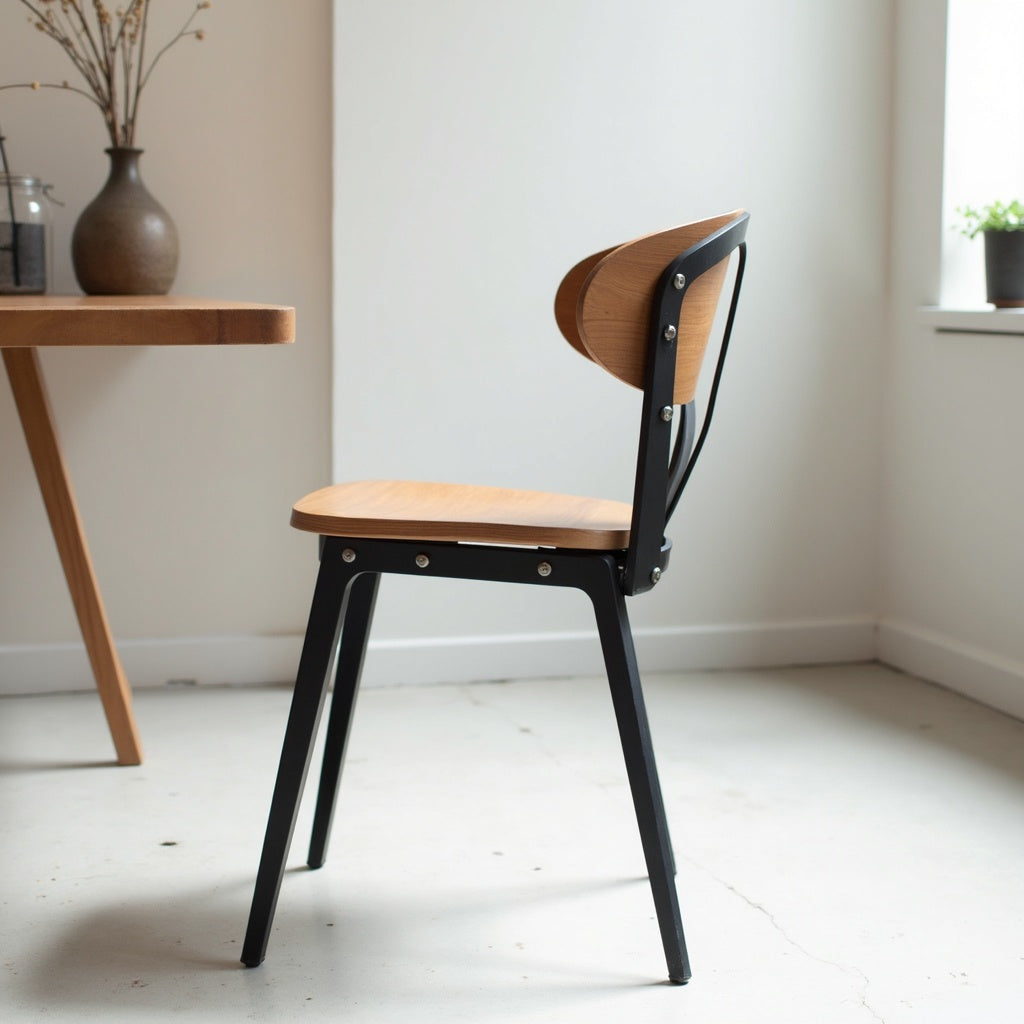 Industrial Metal Frame Chair – Luxllighting