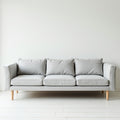 Minimalist Grey 3-Seater Sofa – Luxllighting