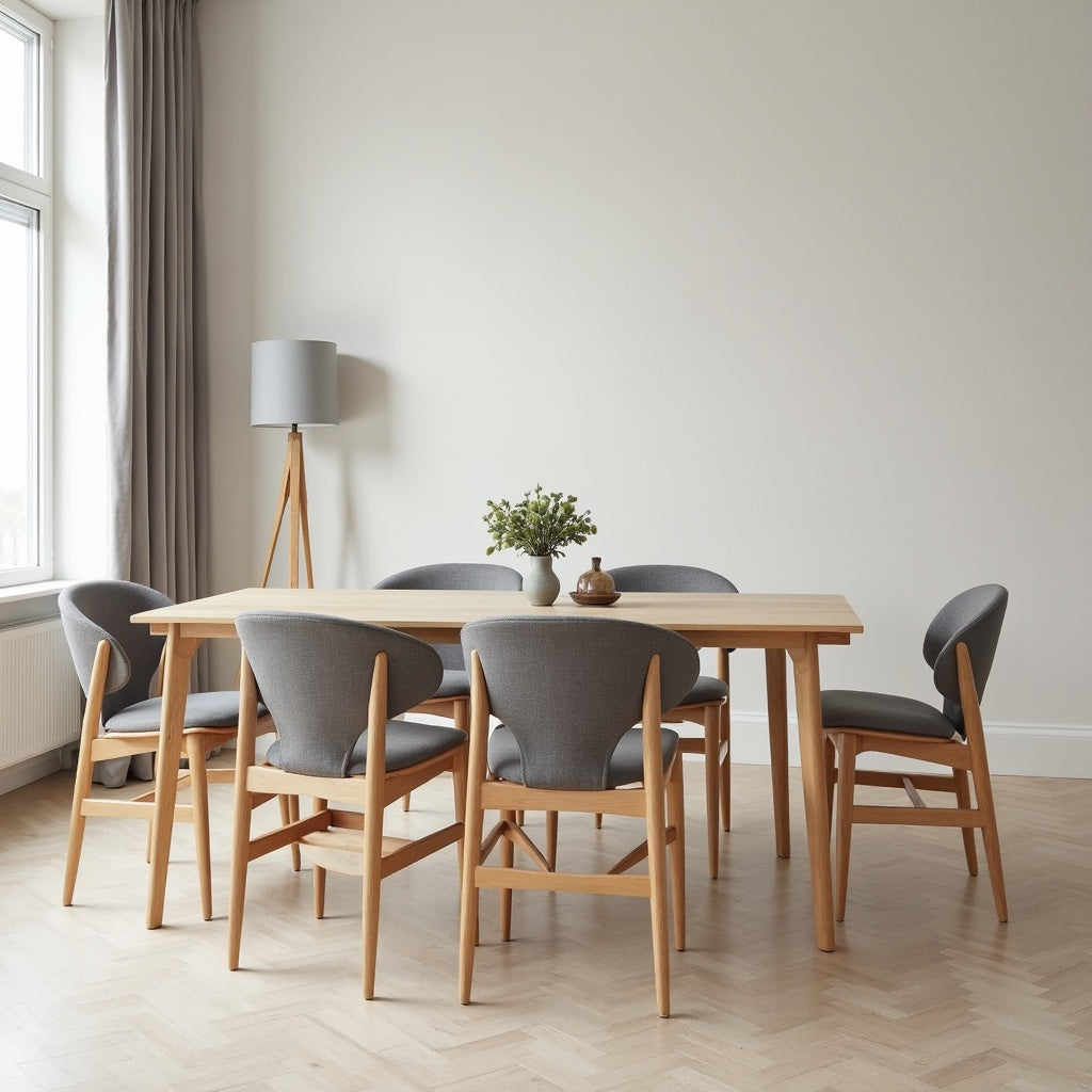 Scandinavian Dining Chair - Set of 4 – Luxllighting