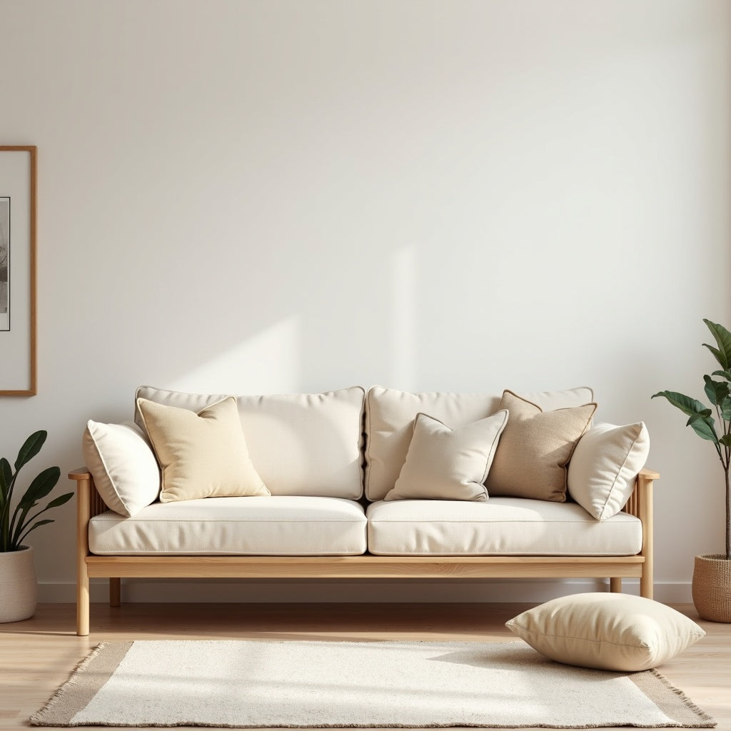 Scandinavian Wooden Sofa – Luxllighting
